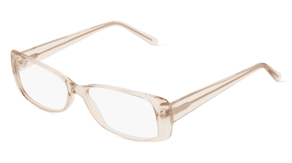 Fielmann JIL 025 CL Beige transparent Vue d'angle
