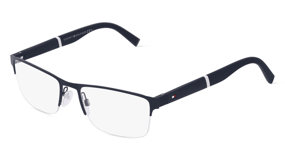 TOMMY HILFIGER EYEWEAR TH 1905 Bleu mat Vue d'angle