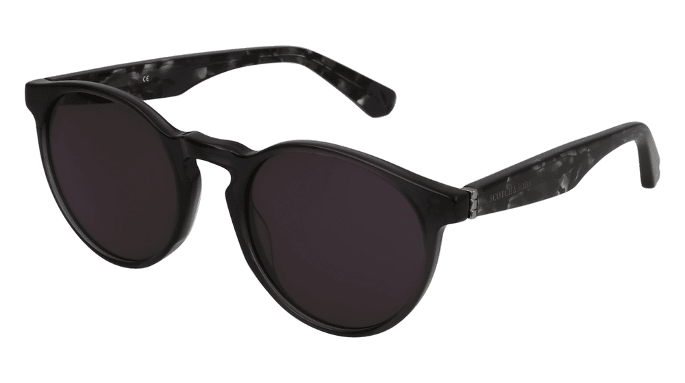 SCOTCH & SODA SS 8004 Black marble Corner View