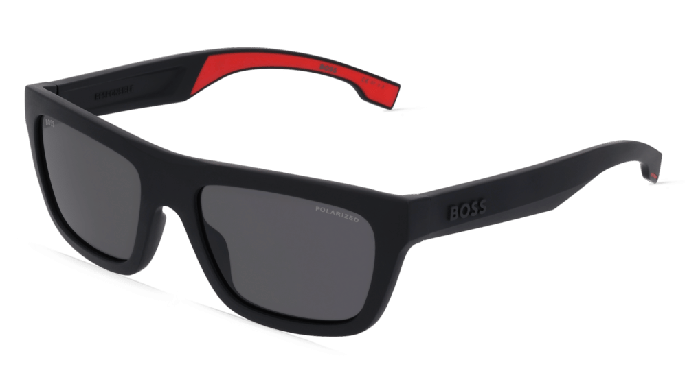 BOSS 1450/S Noir mat Vue d'angle