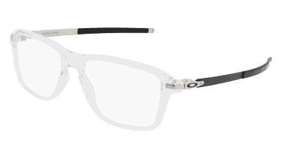 Oakley OX8166 wit transparant Hoekaanzicht