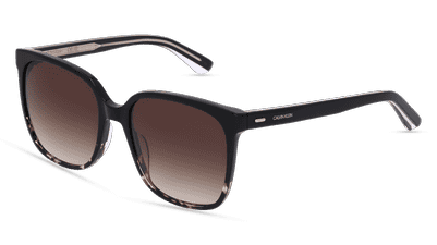 CALVIN KLEIN CK21707S Noir brillant Vue d'angle