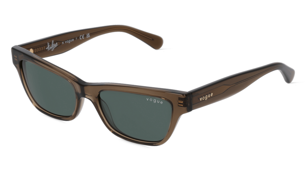 Vogue eyewear VO5514S Brun transparent Vue d'angle