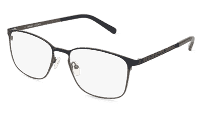 Fielmann LD 034 CL Gris gun bleu Vue d'angle