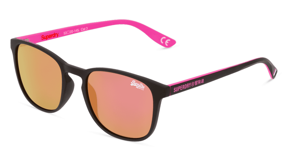 SUPERDRY SUMMER6 zwart mat Hoekaanzicht