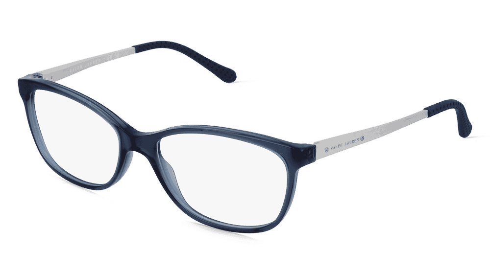 Polo Ralph Lauren RL6135 Bleu brillant Vue d'angle