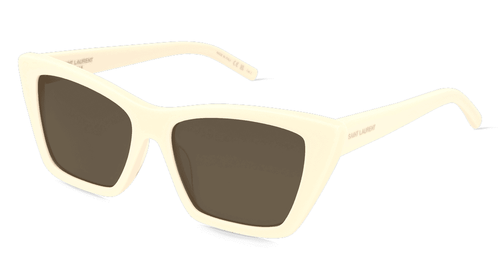 Saint Laurent SL276 MICA Wit Hoekaanzicht