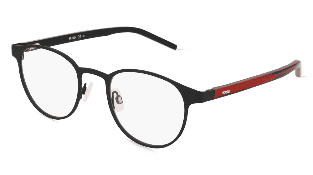 Hugo HG 1030 Rouge noir Vue d'angle