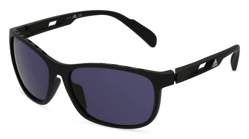 ADIDAS SP0014 Noir mat Vue d'angle