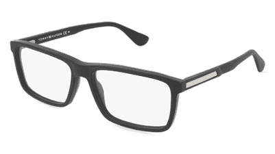 Tommy Hilfiger Eyewear TH 1549 Grijs mat Hoekaanzicht