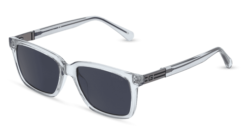 GUESS GU00041 blauw transparant Hoekaanzicht