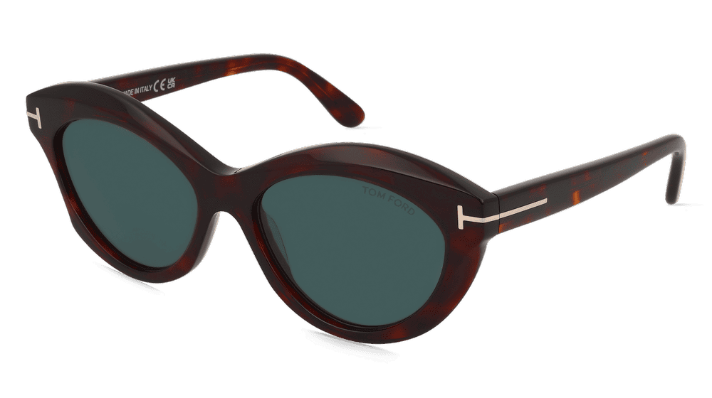 Tom Ford FT1111 Havanna rouge Vue d'angle