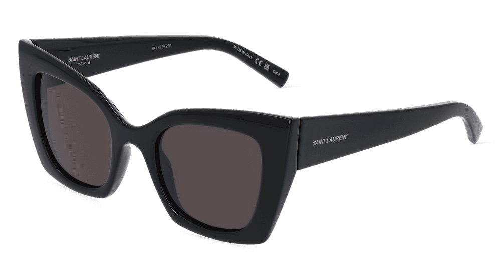 SAINT LAURENT SL 552 zwart Hoekaanzicht