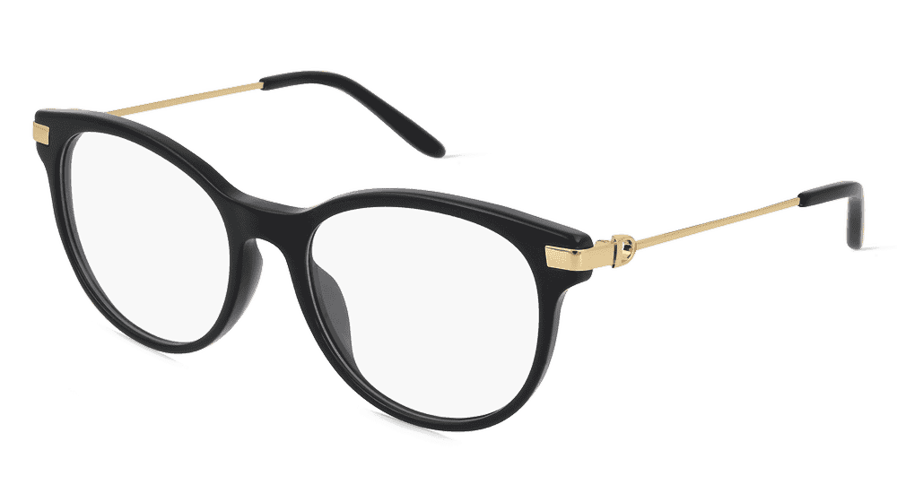 Polo Ralph Lauren RL6231U Zwart glanzend Hoekaanzicht