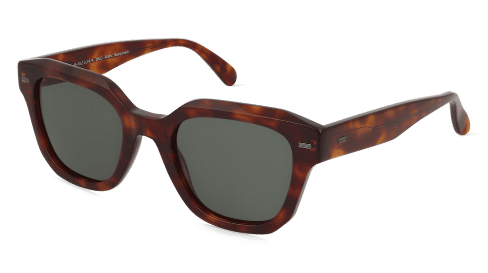 Fielmann LN 063 SUN FA LINO Havanna glanzend Hoekaanzicht