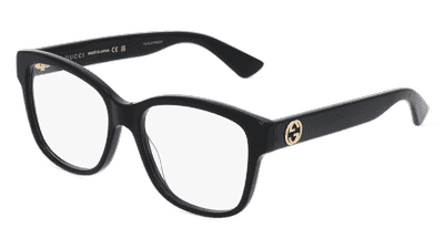 GUCCI GG0038ON zwart Hoekaanzicht