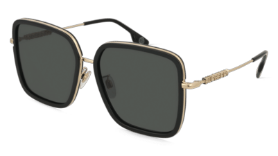 Burberry 0BE3145D Havanna foncé Vue d'angle