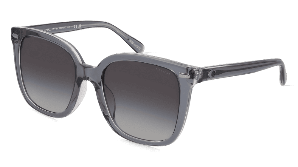 Coach HC8381U Gris foncé Vue d'angle