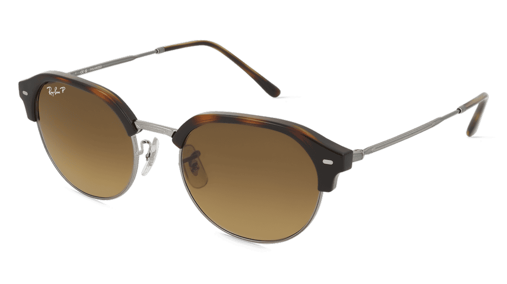 Ray-Ban RB4429 havana gun Hoekaanzicht