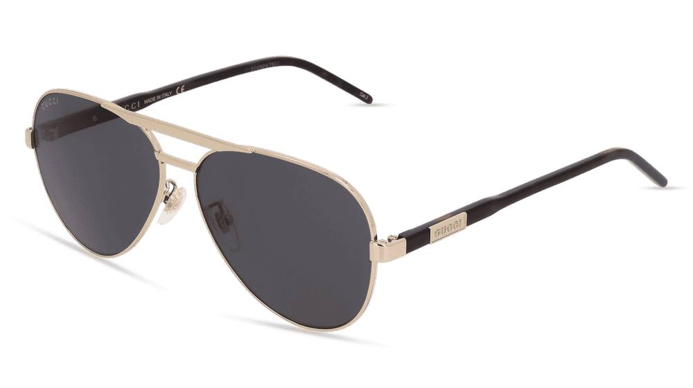 GUCCI GG1163S Goud glanzend Hoekaanzicht
