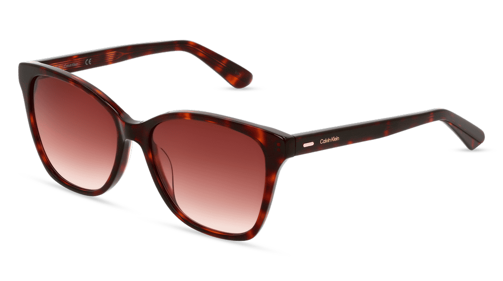CALVIN KLEIN CK21529S havana Hoekaanzicht
