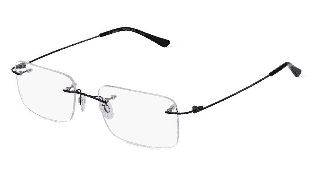 Fielmann TITANIUM 203 CL Gun foncé Vue d'angle