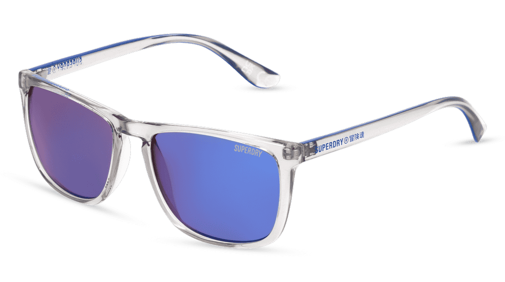 SUPERDRY SHOCKWAVE grijs transparant Hoekaanzicht