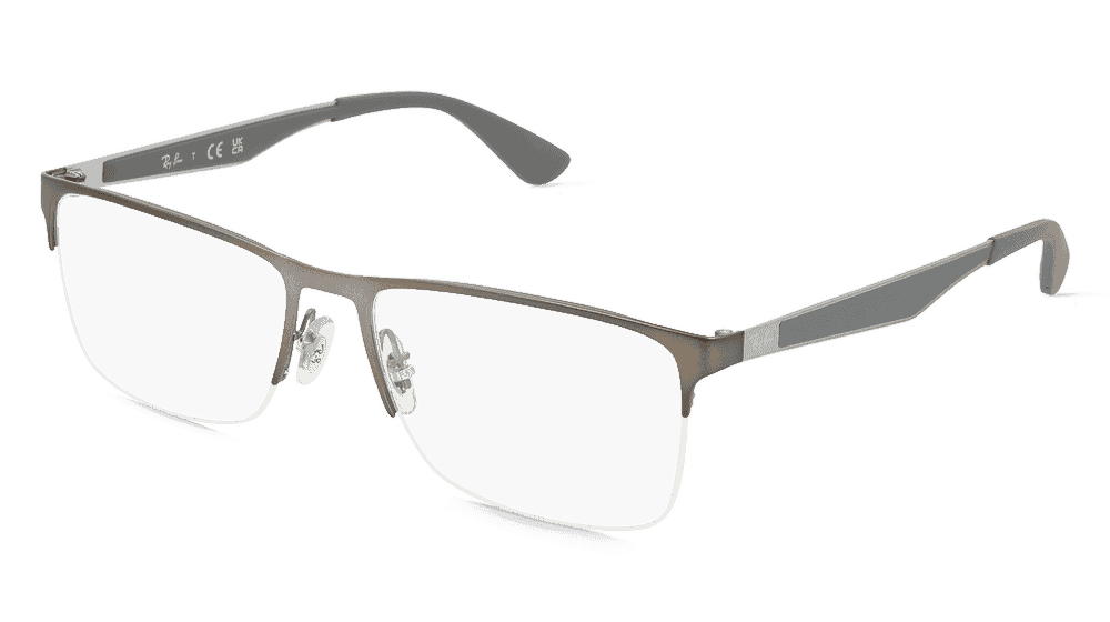 Ray Ban 0RX6335 Gris gun Vue d'angle