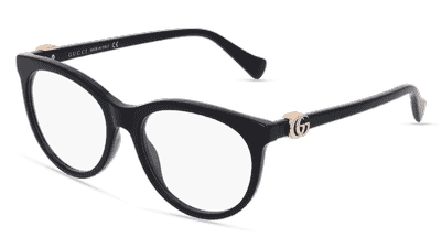 Gucci GG 1074O Havanna brillant Vue d'angle
