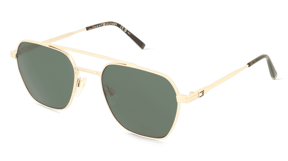 Tommy Hilfiger TH 2192/S Doré Vue d'angle