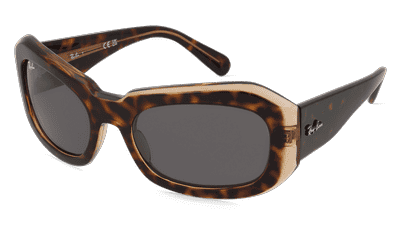 Ray-Ban 0RB2212 BEATE Noir Vue d'angle