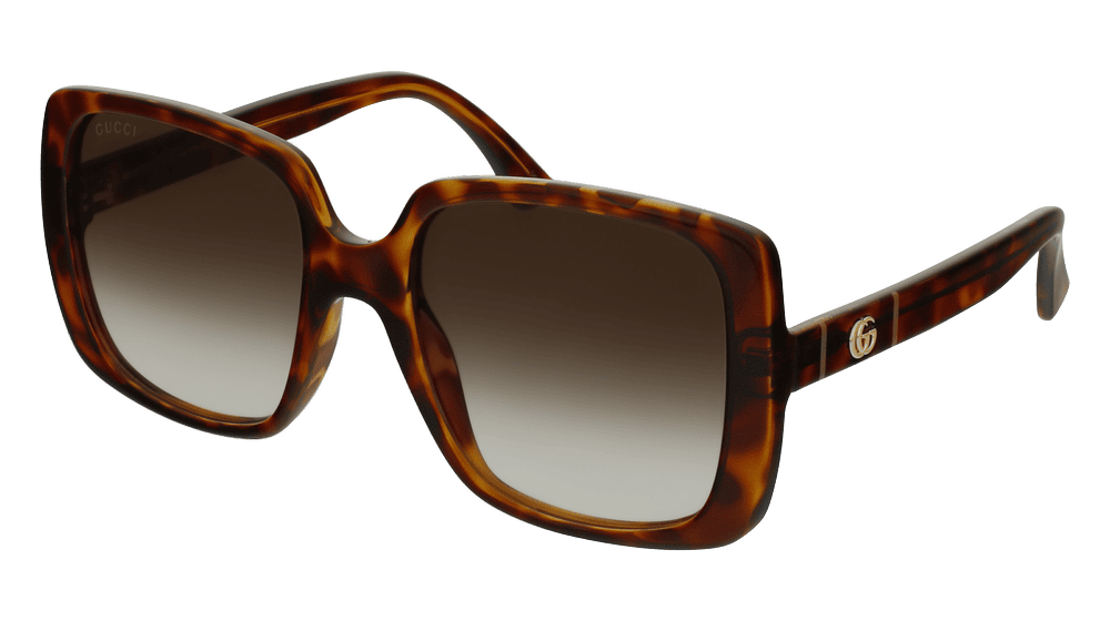 GUCCI GG0632S Havana Corner View