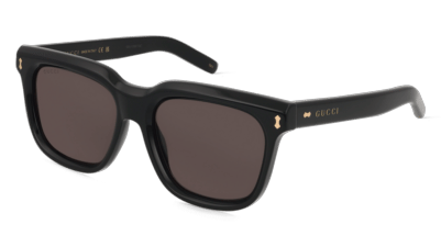 Gucci GG1523S Jaune transparent Vue d'angle