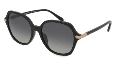 Coach HC8377U Noir Vue d'angle