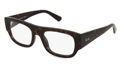 Ray-Ban 0RX7218 KRISTIN Havane Vue d'angle