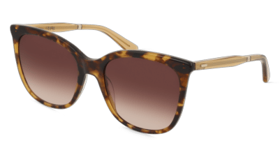 Calvin Klein CK23500S Havane brun Vue d'angle