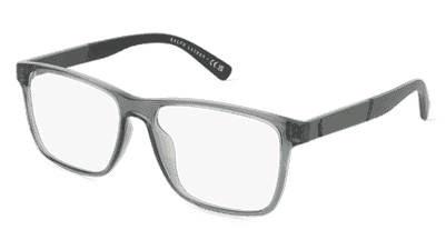 Polo Ralph Lauren PH2257U Gris transparent Vue d'angle
