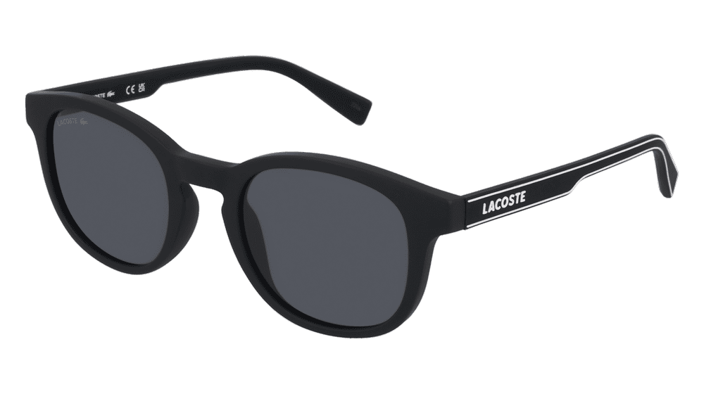 LACOSTE KIDS L3644S Black matt Corner View
