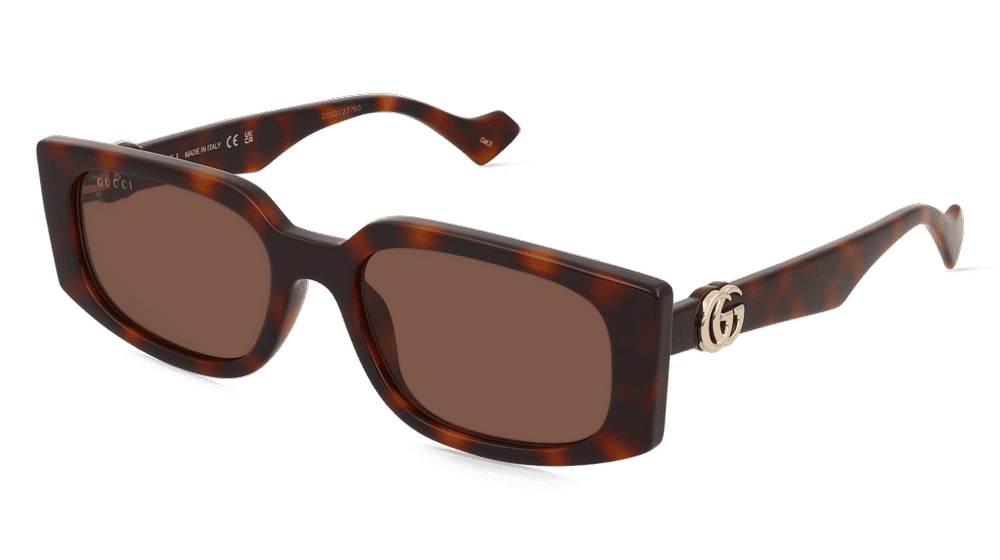 Gucci GG1534S Havane Vue d'angle