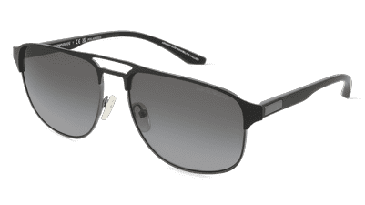 Emporio Armani EA2144 Argenté mat Vue d'angle