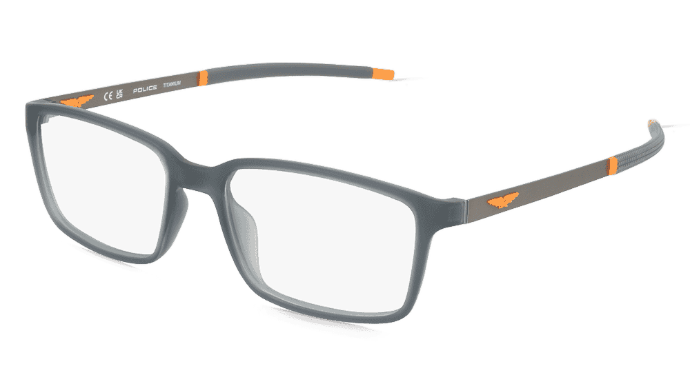 Police POIVPLF85 grijs transparant Hoekaanzicht
