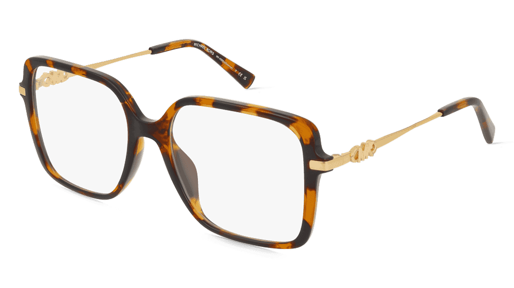 Michael Kors MK4095U Bruin donker Hoekaanzicht