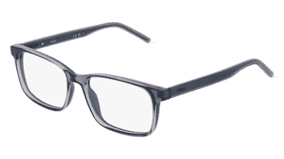 Hugo HG 1163 Bleu transparent Vue d'angle