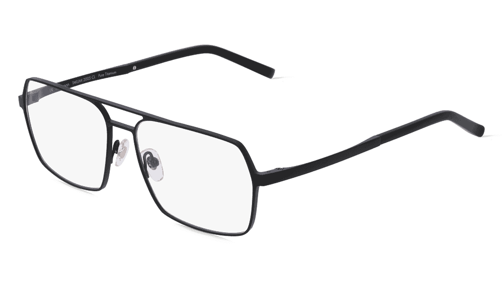Fielmann TAKUMI 2005 CL Noir mat Vue d'angle