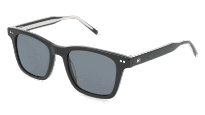 Tommy Hilfiger TH 2127/S zwart Hoekaanzicht