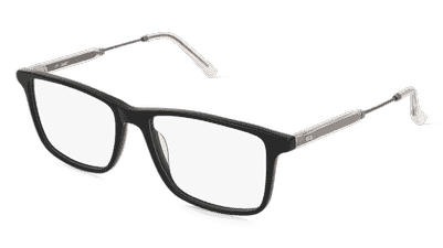 Fielmann BD 574 CL GERRIT zwart kristal Hoekaanzicht