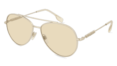 Burberry BE3147 zilver Hoekaanzicht