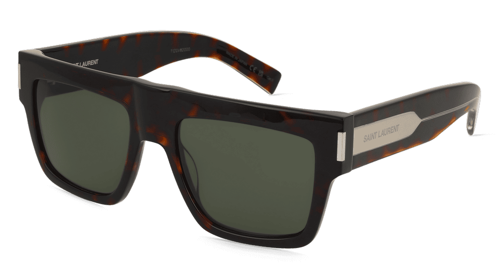 Saint Laurent SL 628 havana crystal Hoekaanzicht