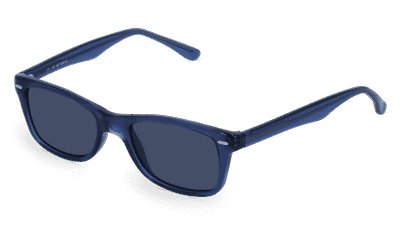 Levi Sun blauw transparant Hoekaanzicht
