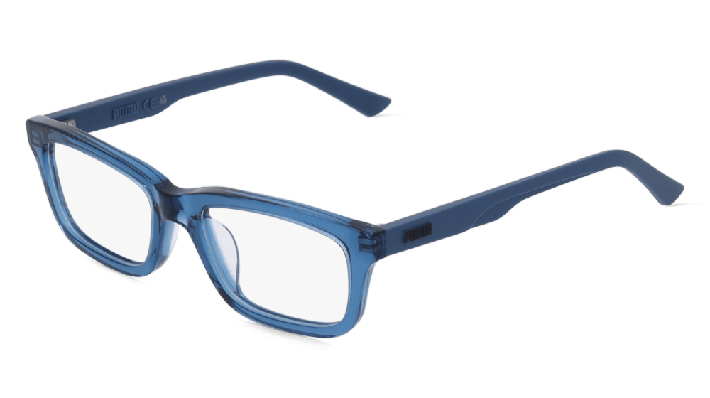 Puma PJ0068O Bleu transparent Vue d'angle